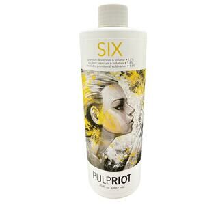 💛 Pulp Riot SIX 6 Volume Premium Developer 30oz Salon Hair Color Pro Supply